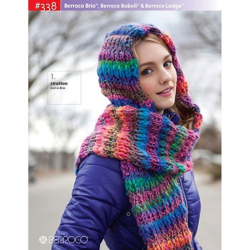 Berroco #338 Brio, Boboli & Lodge Pattern Book FW13
