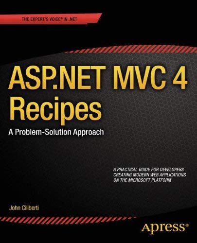 ASP.NET MVC 4 Recipes: a Problem-solution Approach (The Expert's Voice in .net) (Paperback) - Common