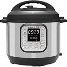 Book Cover Instant Pot Duo 7-in-1 Electric Pressure Cooker, Sterilizer, Slow Cooker, Rice Cooker, Steamer, Saute, Yogurt Maker, and Warmer, 6 Quart, 14 One-Touch Programs