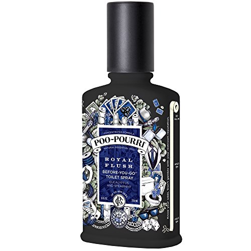 Poo-Pourri Before-You- go Toilet Spray, 8 oz, Royal Flush Scent 8 Ounce