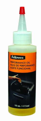 Book Cover Fellowes Powershred Performance Shredder Oil, 16 oz. Extended Nozzle Bottle (3525010)