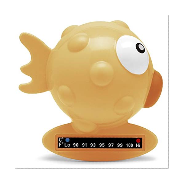 Chicco Thermomètre de Bain Poisson Bande Thermique Orange 0 mois+