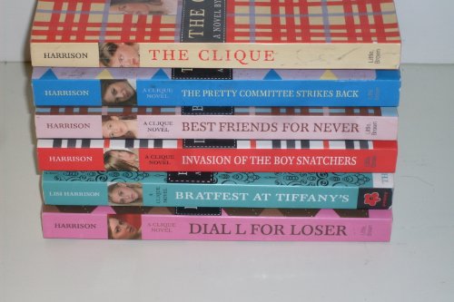 7 Clique Novels- Revenge of the Wannabees, The Clique, the Pretty Committee Strikes Back, Best Friends for Never, Invasion of the Boy Snatchers, Bratfest At Tiffany's , and Dial L for Loser (Paperbacks)