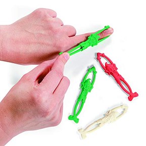 Stretchy Flying Christmas Elves (1 dz) Holiday Stocking Stuffers, Individually Packaged, Approx. 3.5"