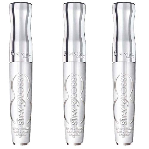 (3 Pack) RIMMEL LONDON Stay Glossy Lip Gloss - Seduce Me