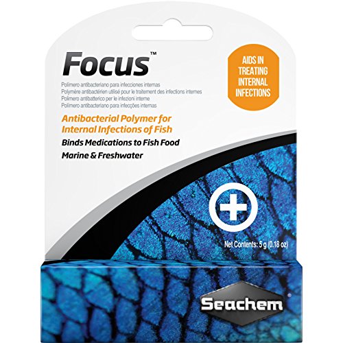 Seachem Focus Freshwater and Marine Fish Medication, 5 Grams