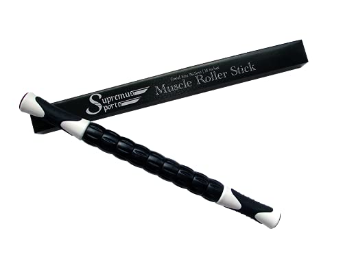 Top Rated Muscle Roller Massage Stick: A Sports Body Massager Tool-Release Myofascial Trigger Points, Reduce Muscle Soreness, Tightness and Leg Cramps, Rub Muscle for Relief and Recovery