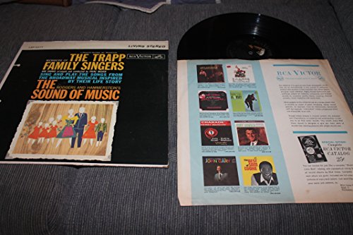 THE SOUND OF MUSIC - vinyl lp. MEMBERS OF THE TRAPP FAMILY SINGERS SING AND PLAY THE SONGS INSPIRED BY THEIR LIFE STORY - PRELUDIUM - THE SOUND OF MUSIC - MARIA - MY FAVORITE THINGS, AND OTHERS.