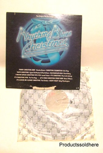 RHYTHM & BLUES CHRISTMAS - vinyl lp. MERRY CHRISTMAS BABY - CHRISTMAS CELEBRATION - RUN RUDOLPH RUN - I WANNA SPEND CHRISTMAS WITH YOU - IT'S CHRISTMAS - IT'S CHRISTMAS TIME, AND OTHERS.