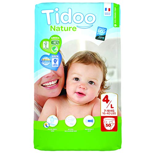 Tidoo - Couches Taille 4 Night and Day - Maxi (150 couches)