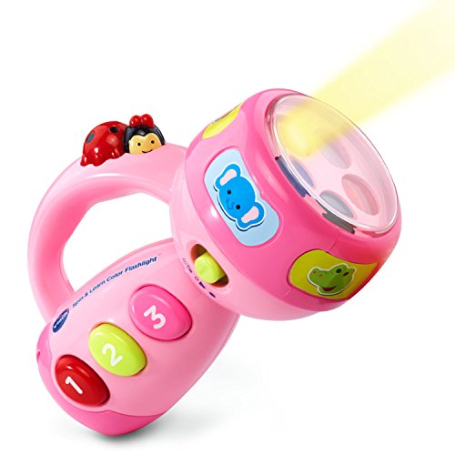 Book Cover VTech Spin and Learn Color Flashlight Amazon Exclusive, Pink