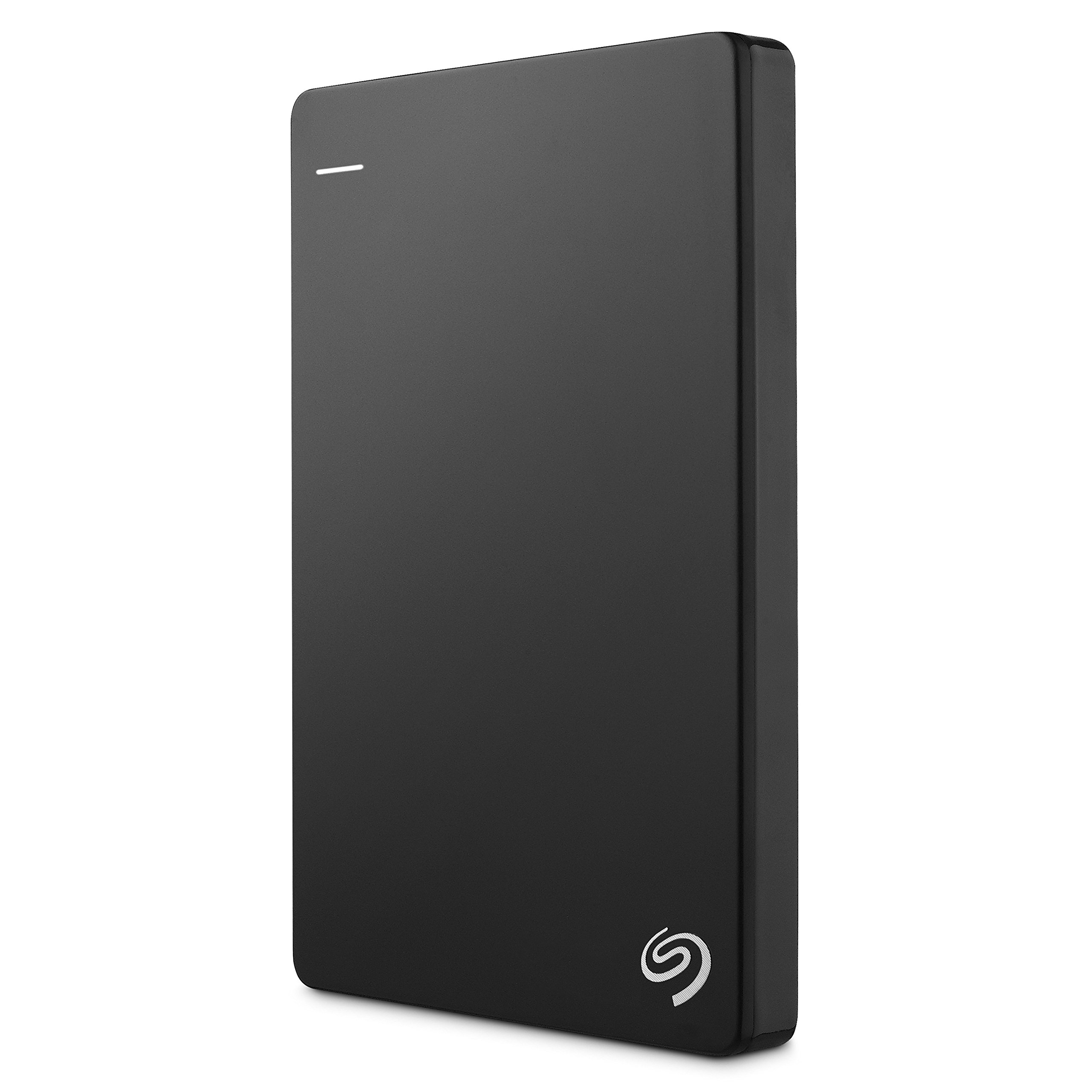 Seagate Backup Plus Slim 2TB External Hard Drive Portable HDD – Black USB 3.0 for PC Laptop and Mac, 2 Months Adobe CC Photography (STDR2000100) 2TB Hard Drive Black