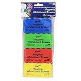 Chenille Kraft Creativity Street Magnetic White Board Eraser, 4-Count