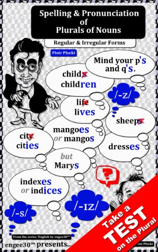 Spelling & Pronunciation of Plurals of Nouns. The Test: Regular & Irregular Forms (English by engee30TM)