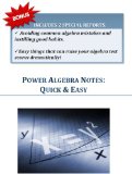 Algebra Power Notes Quick And Easy