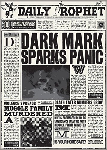 Book Cover Ata-Boy Harry Potter Dark Mark Sparks Panic Headline 2.5