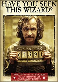 Ata-Boy Harry Potter Have You Seen Sirius Black 2.5" x 3.5" Magnet for Refrigerators and Lockers