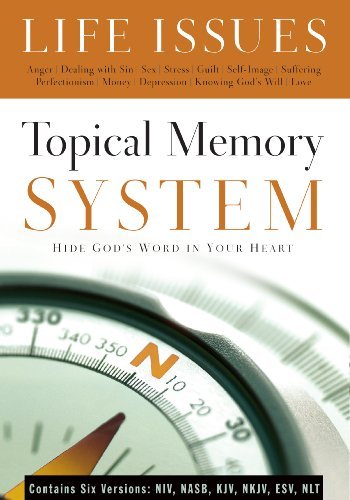 Topical Memory System Life Issues: Hide God's Word in Your Heart (Becoming a Woman of . . .) [Paperback] [2009] (Author) The Navigators