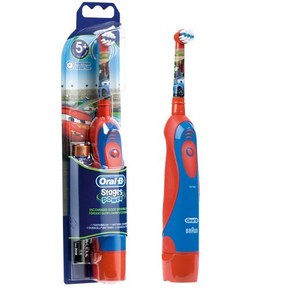 Braun Oral-B Stages Batterie-Zahnbürste Kinder DB4.510.K Disney CARS + Timer enfants électriques