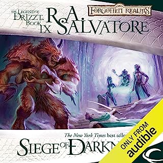 Siege of Darkness: Legend of Drizzt: Legacy of the Drow, Book 3