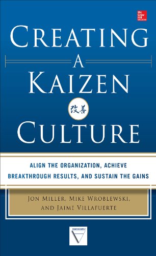 Creating a Kaizen Culture: Align the Organization, Achieve Breakthrough Results, and Sustain the Gains