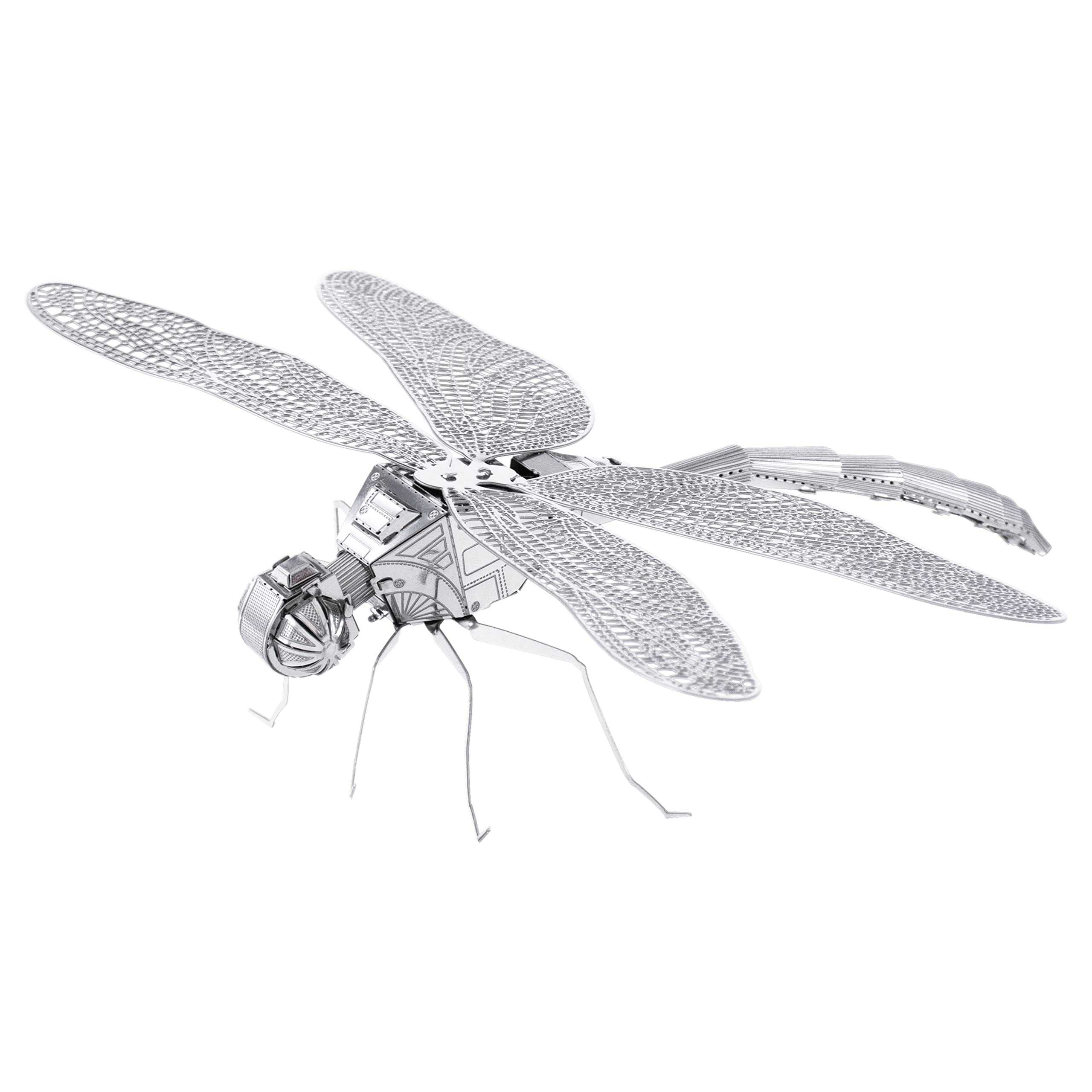Book Cover Fascinations Metal Earth Dragonfly 3D Metal Model Kit, silver