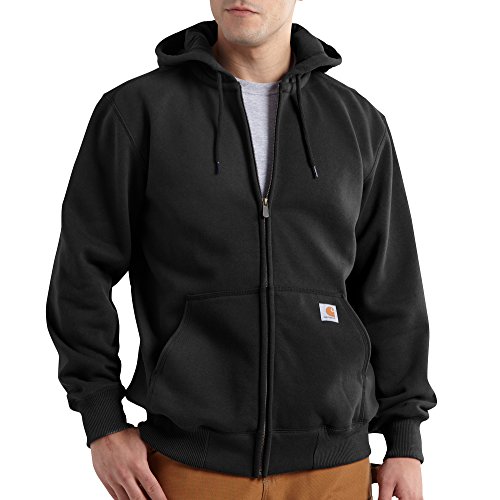 Carhartt Men's Size Rain-Defender Paxton Heavyweight Hooded Zip Front Sweatshirt-Tall