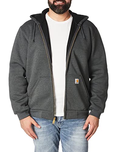 Carhartt Men's Big & Tall Rutland Thermal Lined Zip Front Sweatshirt Hoodie