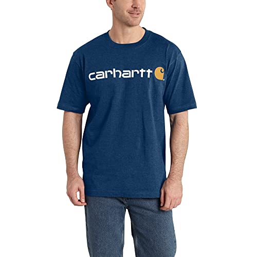 Loose Fit Heavyweight Short-Sleeve Logo Graphic T-Shirt