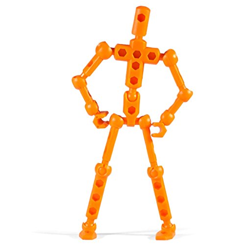 Book Cover ModiBot Mo Action Figure Kit - Orange