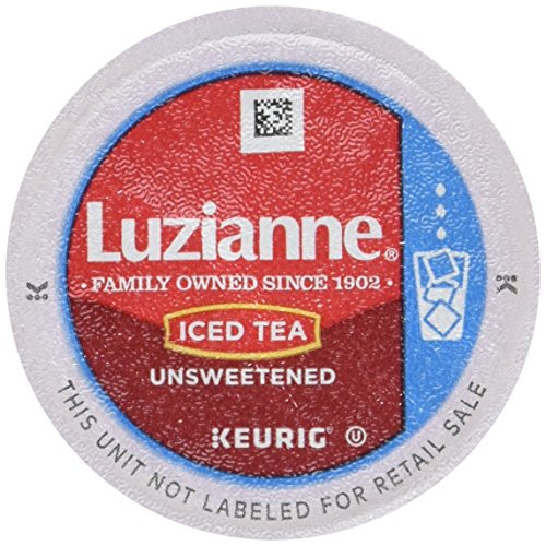 Book Cover Luzianne Iced Tea, Unsweetened Single Serve K-Cup, 12 Count