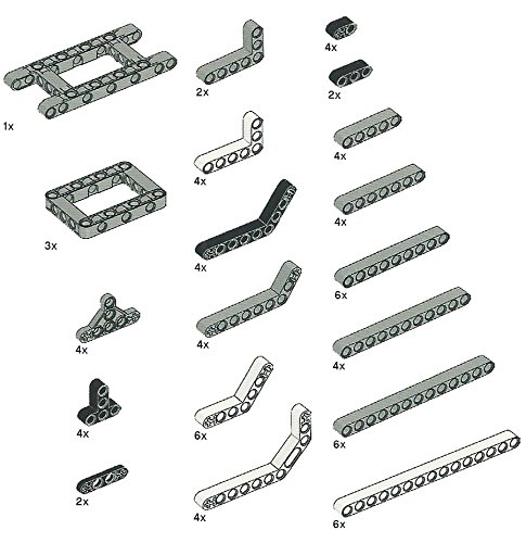 Book Cover LEGO Technic Beams Assortment Pack