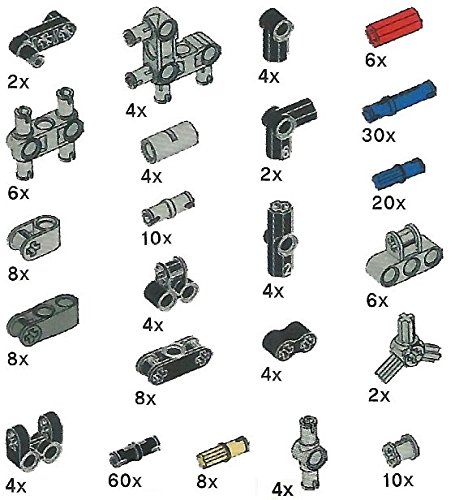 Book Cover LEGO Technic Pegs, Joints, Peg-Joints Pack