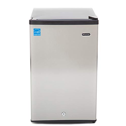 Book Cover Whynter CUF-210SS Energy Star 2.1 cu. ft. Stainless Steel Upright Lock Compact Freezer/Refrigerators