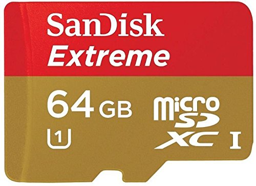 Book Cover Sandisk 64GB Extreme MicroSDXC UHS-I Card (SDSDQXL-064G-A46A)