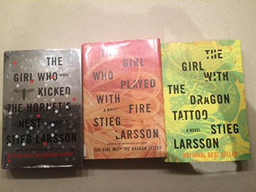 Book Cover Stieg Larsson's Millennium Trilogy: The Girl with the Dragon Tattoo, The Girl Who Played with Fire, & The Girl Who Kicked the Hornet's Nest