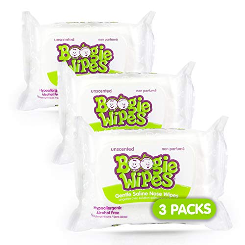 Book Cover Boogie Wipes Wet Wipes for Baby and Kids, Unscented, 30 Wipes (Pack of 3)