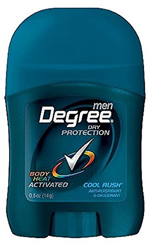 Book Cover Degree Men Anti-Perspirant & Deodorant, Invisible Stick, Cool Rush, 0.5 Oz / 14 Gr (Pack of 12)