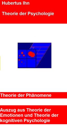 Theorie der PhÃ¤nomene (Theorie der Psychologie 4) (German Edition)