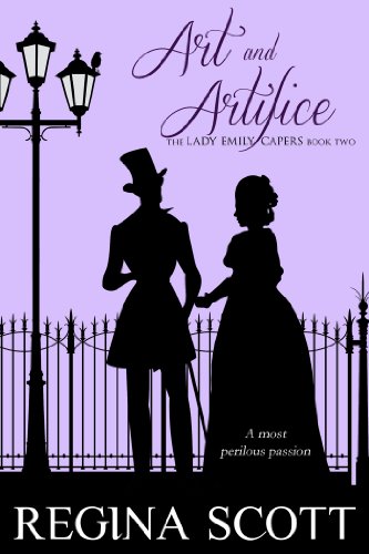 Book Cover Art and Artifice: A Regency Romance Mystery (The Lady Emily Capers Book 2)