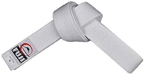 FUJI â€“ Sports Belt, All-Purpose Martial Arts Belt, Judo Belt, Colorful Karate Belt, Durable MMA Belt , White , 6