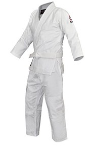 Fuji Judo Uniform, White, 4