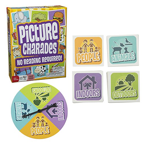 Book Cover Outset Media Picture Charades for Kids - No Reading Required! - an Imaginative Twist on a Classic Game Now for Young Children