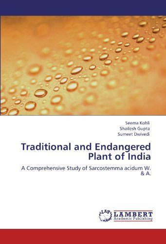 Traditional and Endangered Plant of India: A Comprehensive Study of Sarcostemma acidum W. & A. [Paperback] [2011] (Author) Seema Kohli, Shailesh Gupta, Sumeet Dwivedi