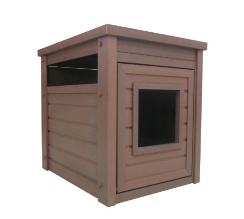 New Age Pet ecoFLEX Habitat Nâ€™ Home Litter Loo and Jumbo Litter Loo, Russet, 1 Count (Pack of 1)