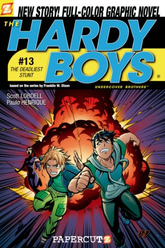 Hardy Boys #13: The Deadliest Stunt (Hardy Boys Graphic Novels: Undercover Brothers)