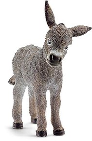 Schleich Donkey Foal Toy Figure