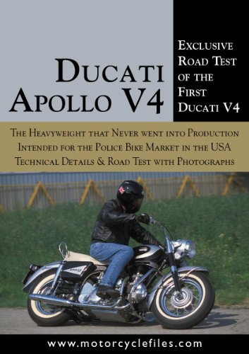 DUCATI 1260 V4 APOLLO 1963: DUCATI'S FIRST VEE-FOUR WAS A POLICE BIKE PROTOTYPE (THE MOTORCYCLE FILES)