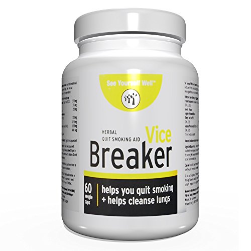 Vice Breaker: Quit Smoking for The Last Time. Works Fast - Stop Smoking Within 30 Days. Or Take with Nicorette, NicoDerm and Other Nicotine Gums, Patches or Lozenges.100% Natural & Herbal