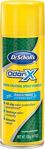 Dr. Scholls Odor X With Sweatmax Spray Powder 4.7 Ounce (139ml) (3 Pack)